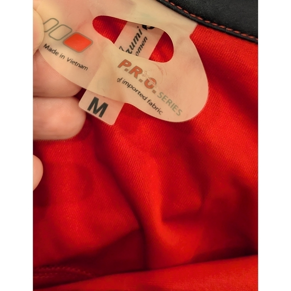 Pearl Izumi Pro Series Red Half Zip Long Sleeve Pullover Size Medium - Picture 6 of 9